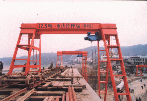 重慶特種機(jī)械12.5t半門式起重機(jī) 12.5t