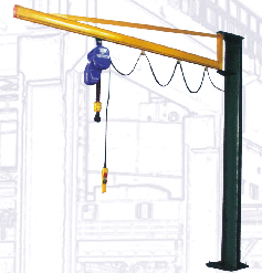 鞍山市機(jī)械ZB-A型定柱式旋臂起重機(jī) ZB-A型