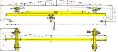 江蘇象王:0.5-10t LX 型電動(dòng)單梁懸掛起重機(jī) LX 型