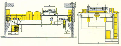 江蘇象王:QD型 5-10t 電動吊鉤橋式起重機(jī) QD型