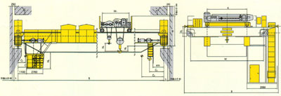 江蘇象王:QD型 16/3.2-50/10t 電動(dòng)吊鉤橋式起重機(jī) QD型