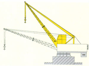 江蘇象王:5-10t 回轉支承固定式起重機