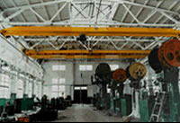 河南豫中:手動單梁起重機