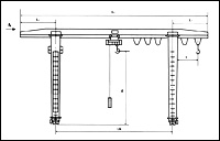 南桂起重:MH型電動葫蘆龍門起重機