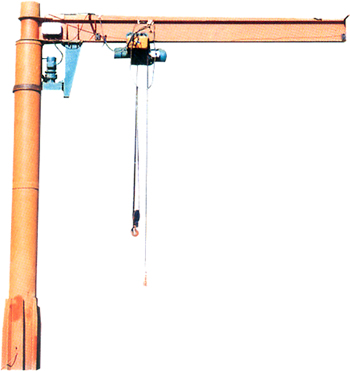 常州天寧:定柱式旋臂起重機