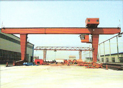 青島膠州泰山MDG5-50/10噸單主梁門式吊鉤起重機(jī) MDG5-50/10噸