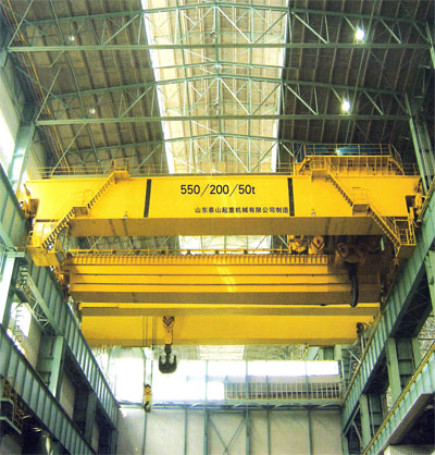 青島膠州泰山四梁鍛造起重機(jī)