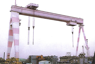 青島膠州泰山2×100/100/10t 造船起重機(jī) 2×100/100/10t