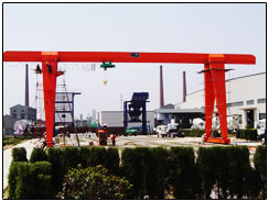 鎮(zhèn)江順源機(jī)械LH型3.2~32/10t葫蘆單梁門式起重機(jī)5 LH型3.2~32/10t