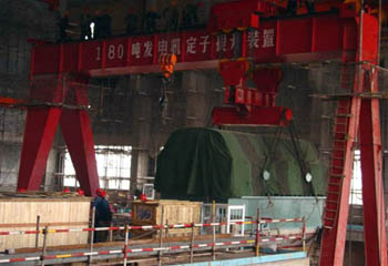 山東豐匯定子提升裝置