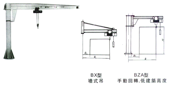 上海鷹鵬:回轉懸臂起重機