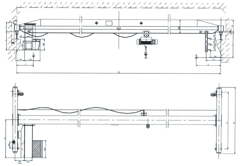 河南晟源: LD-A型1～20噸電動單梁起重機