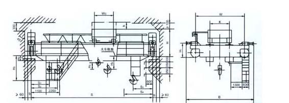 河南晟源:吊鉤橋式起重機(16/3.2-20/5t)