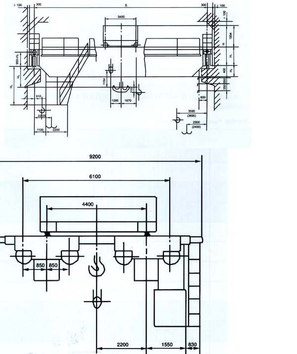 河南晟源:吊鉤橋式起重機(75/20t)
