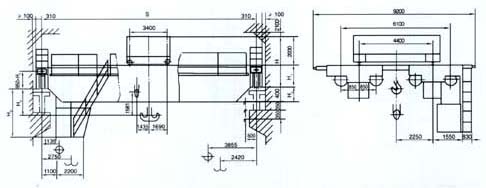 河南晟源:100/20t變頻調速橋式起重機