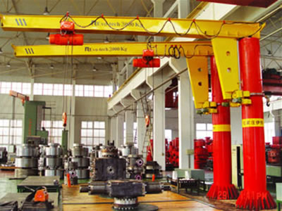 石家莊伊特定柱式輕型旋臂起重機(jī)