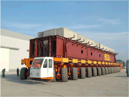 鄭州市華中900噸級運梁車