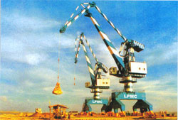 常州龍源門座起重機1