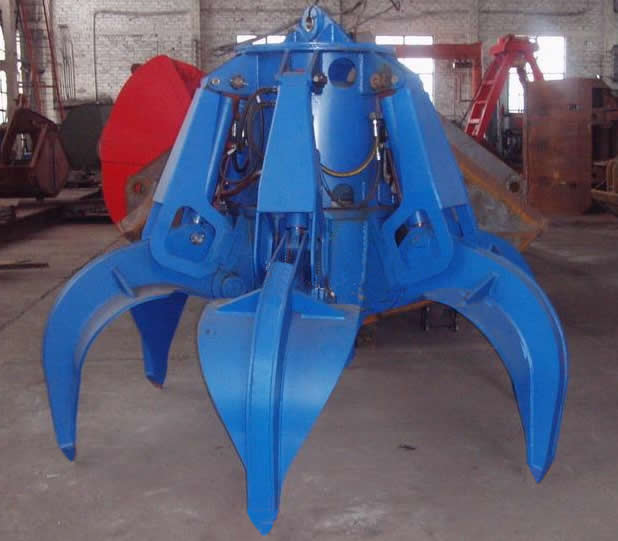 安慶華夏:電動(dòng)液壓多瓣抓斗