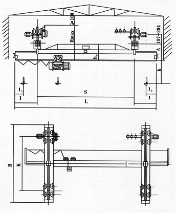 河南衛(wèi)華:LX型電動(dòng)單梁懸掛起重機(jī) LX型