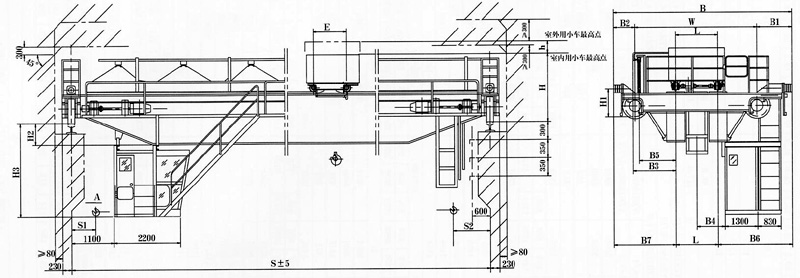 河南衛(wèi)華:QD型5～10噸吊鉤橋式起重機(jī) QD型