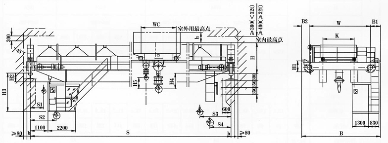 河南衛(wèi)華:QY型5～50/10噸絕緣吊鉤橋式起重機 QY型