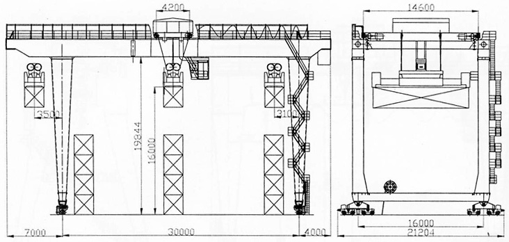 河南衛(wèi)華:軌道式集裝箱門式起重機(jī)