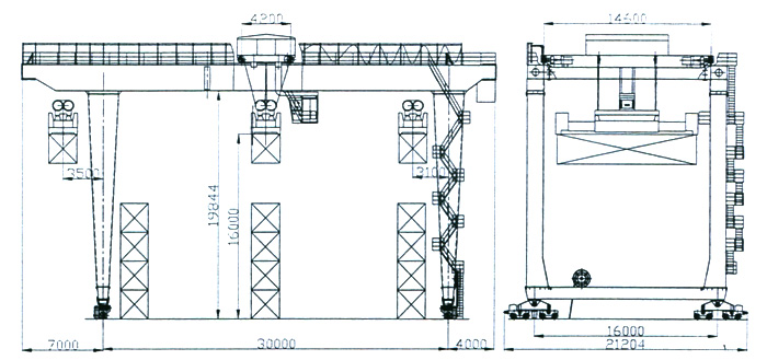 河南衛(wèi)華:軌道式集裝箱起重機(jī)