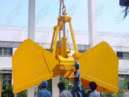 蘇州威爾瑪:電動液壓雙瓣抓斗