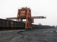 無錫華莊DXM-400-2004改進(jìn)型彎道線專用門式鏈斗卸車機(jī)