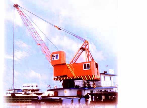 無(wú)錫市昌益pq5-18挖沙浮式起重機(jī)