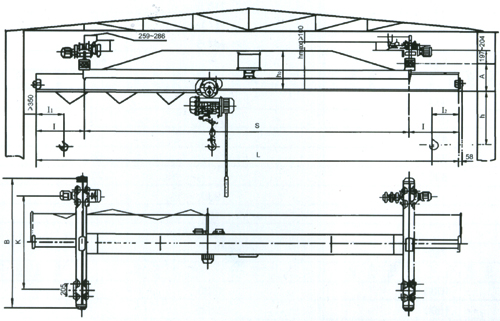 上海炬神:lx型0.5-5噸電動單梁懸掛橋式起重機(jī)