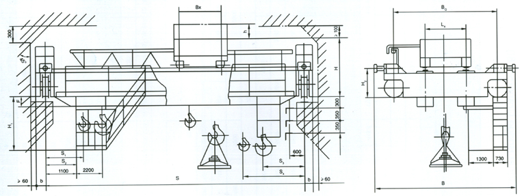 上海炬神:16/3.2-32/5t電磁橋式起重機(jī)