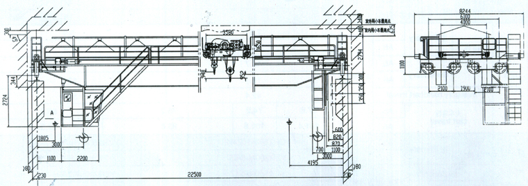 上海炬神:吊鉤橋式起重機(jī)（50/10t-22.5m）