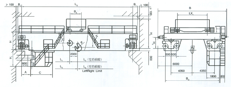 上海炬神: 125/50噸鑄造起重機(jī)