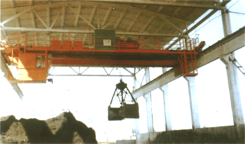 河南華豫:5－20噸抓斗橋式起重機