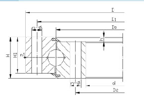 常州瑞特單排球式回轉(zhuǎn)支承(Q系列)