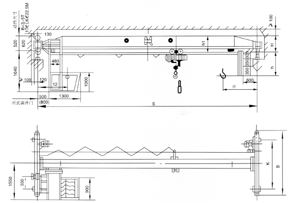 無錫中機：LD 型1-10t電動單梁起重機 LD 型
