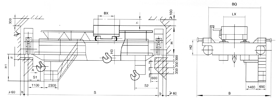 無錫中機：5-10t 吊鉤橋式起重機