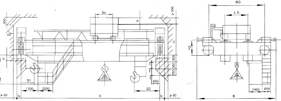 無錫中機：80-20t 電動雙梁橋式起重機