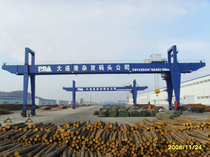 無錫華東重機: 42t-50mA型雙梁門式起重機