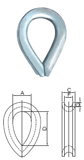 無錫新華:鋼絲繩普通套環(huán)