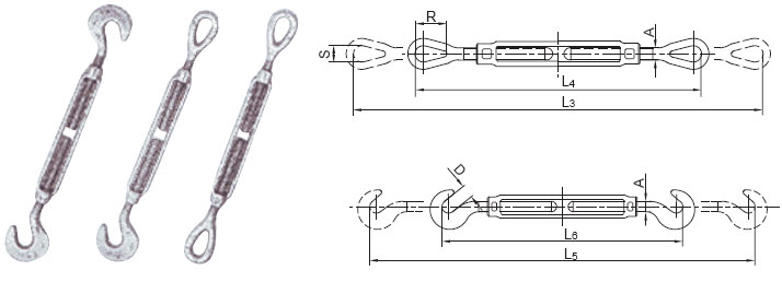 無錫新華:美標(biāo)OO、CC型開式螺旋扣