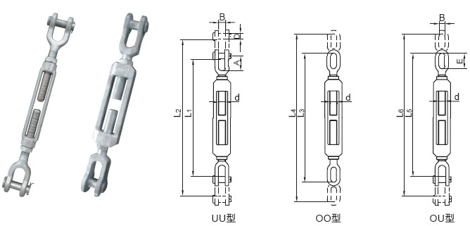 無錫新華:船用開始索具螺旋扣