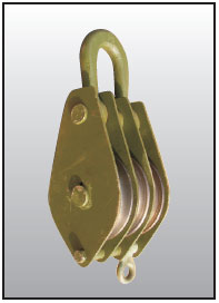 無錫新華:雙輪吊環(huán)（開式、閉式）滑車