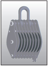 無錫新華:十輪吊環(huán)滑車