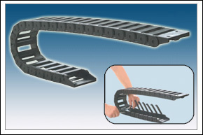 河北博納:BNEE35KN系列橋式內開蓋型拖鏈 BNEE35KN系列