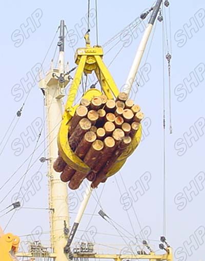 上海佩納沙士吉打:雙索木材抓斗