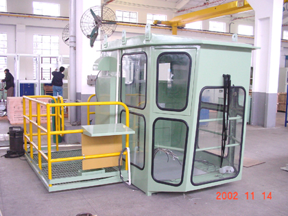 常州基騰:帶護欄的司機室