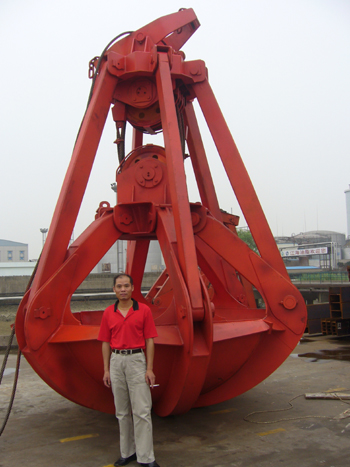 上海碩力:繩索多顎瓣抓斗